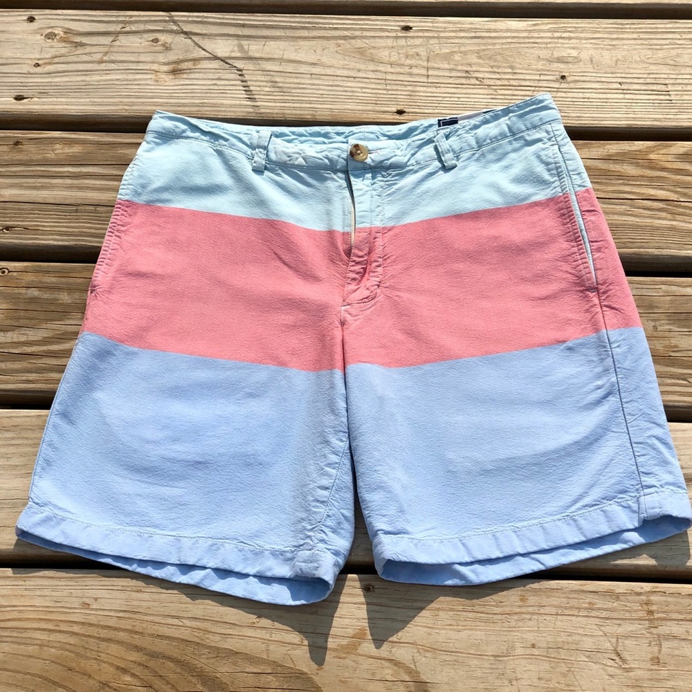 Vineyard Vines Tri-Oxford Club Fit Short size 30